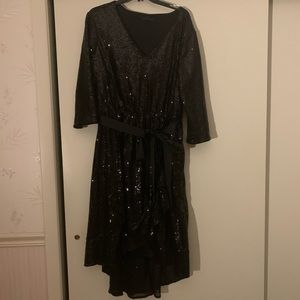 Lane Bryant Sequin holiday cocktail  dress